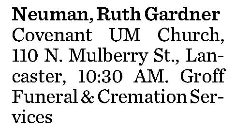 Neuman, Ruth Gardner 