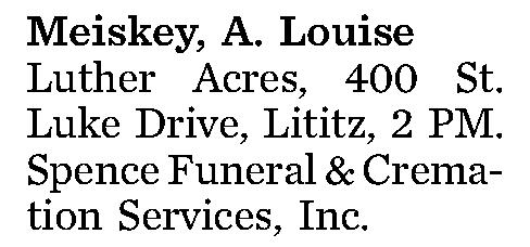 Meiskey, A. Louise 