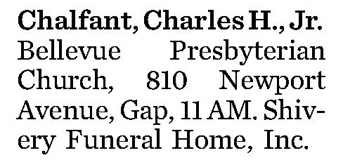 Chalfant, Charles H., 