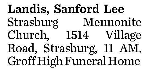 Landis, Sanford Lee 