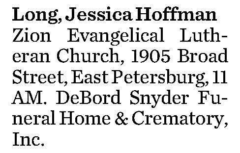 Long, Jessica Hoffman 