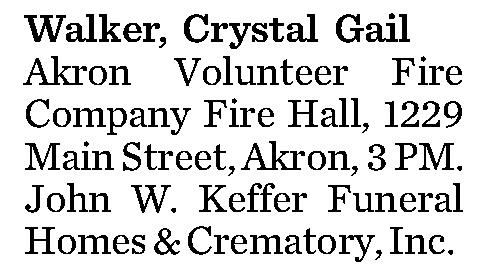 Walker, Crystal Gail 