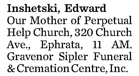 Inshetski, Edward Our 