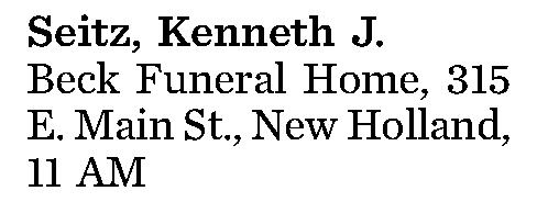 Seitz, Kenneth J. 