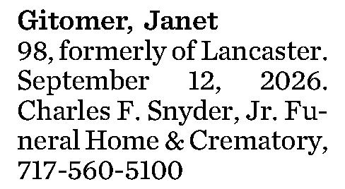 Gitomer, Janet 98, 