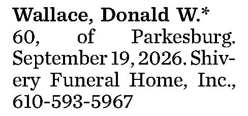 Wallace, Donald W.* 