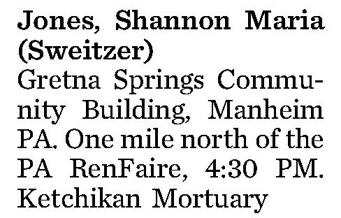 Jones, Shannon Maria 