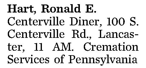 Hart, Ronald E. 