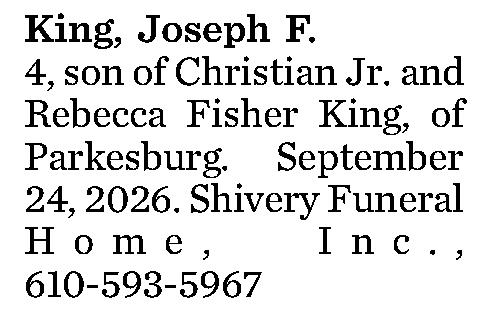 King, Joseph F. 