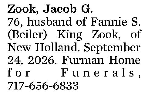 Zook, Jacob G. 