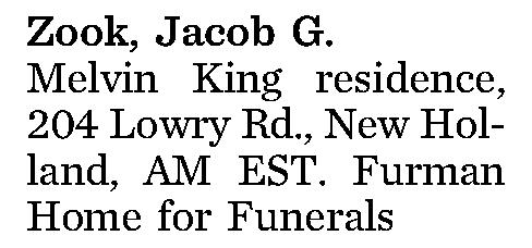 Zook, Jacob G. 