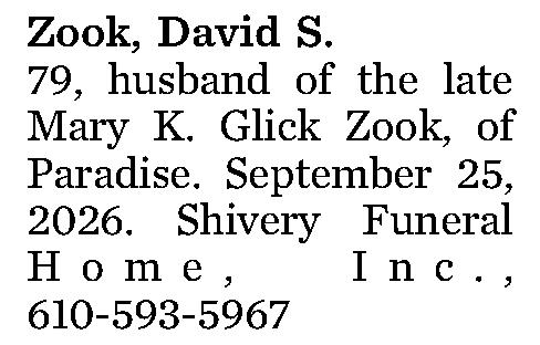 Zook, David S. 