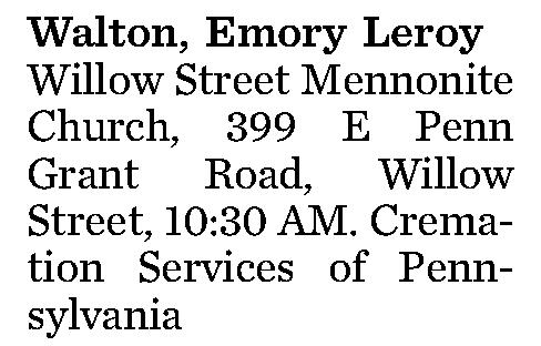 Walton, Emory Leroy 