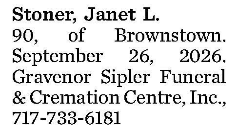 Stoner, Janet L. 