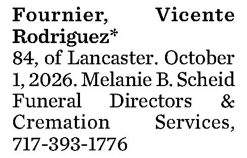 Fournier, Vicente Rodriguez* 