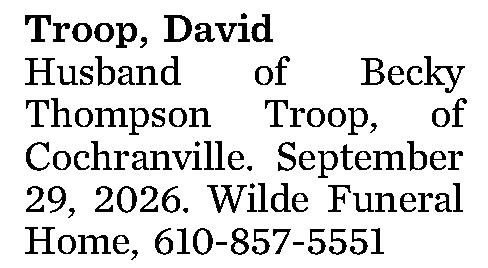 Troop, David  