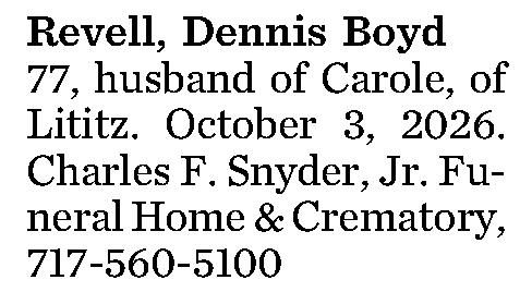 Revell, Dennis Boyd 