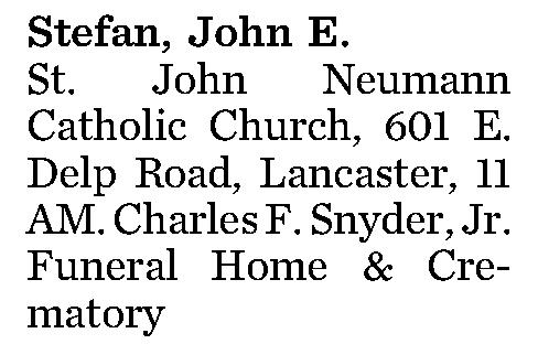 Stefan, John E. 