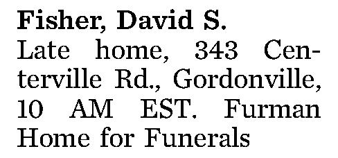 Fisher, David S. 
