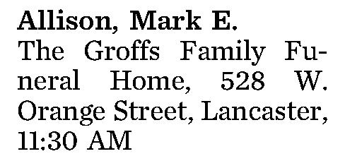 Allison, Mark E. 