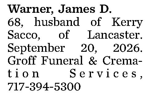 Warner,  James 