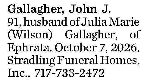 Gallagher, John J. 