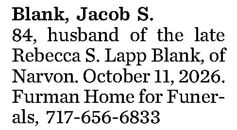 Blank, Jacob S. 