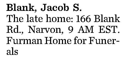 Blank, Jacob S. 