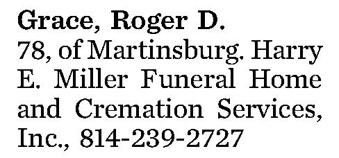 Grace, Roger D. 