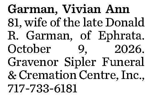 Garman, Vivian Ann 