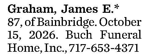 Graham, James E.* 