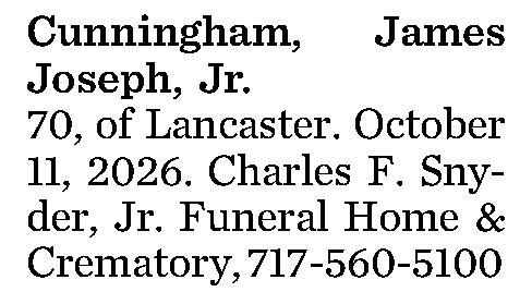 Cunningham, James Joseph, 