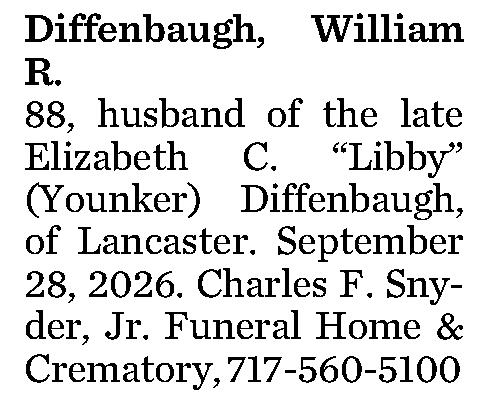 Diffenbaugh, William R. 
