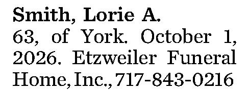 Smith, Lorie A. 