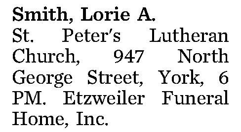 Smith, Lorie A. 