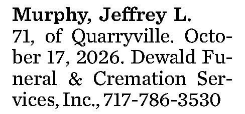 Murphy, Jeffrey L. 